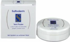Sulfoderm - Gezichtspoeder -Mode-Cosmetica Winkel 1200x723