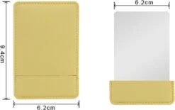 Pocket Spiegel - Draagbare Make-Up Spiegel - Rechthoek Ultradunne Make-Up Spiegel - Compact Cosmetische Spiegel -Mode-Cosmetica Winkel 1200x751