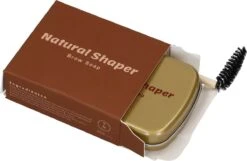 Natural Shaper Brow Soap Met Bamboo Brush – Browsoap - Wenkbrauwgel Met Langdurig Effect – Veilig En Natuurlijk – Brow Shaping - Wenkbrauw Soap
