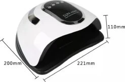280 Watt UV LED Lamp Nagels - 66 Leds - SUN X10 MAX - Nagel UV Lamp - Gellak Lamp - Nagellamp - Nagellamp Led - Nagellamp Voor Gel Nagellak - Nagellamp Led Uv - Nagellamp Uv - Nagellamp Gelnagels - Gellak - Nageldroger -Mode-Cosmetica Winkel 1200x791 1