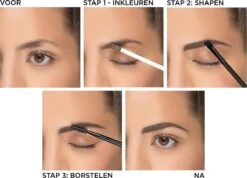 L’Oréal Paris Unbelieva Brow Wenkbrauwgel - 109 Ebony - Donker Bruin - Waterproof - 3.4 Ml -Mode-Cosmetica Winkel 1200x865 3