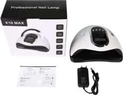 280 Watt UV LED Lamp Nagels - 66 Leds - SUN X10 MAX - Nagel UV Lamp - Gellak Lamp - Nagellamp - Nagellamp Led - Nagellamp Voor Gel Nagellak - Nagellamp Led Uv - Nagellamp Uv - Nagellamp Gelnagels - Gellak - Nageldroger -Mode-Cosmetica Winkel 1200x931