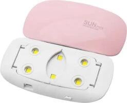 Nagellak Droger SunMini - Professioneel & Compact - LED Verlichting 6W - Gellak - Nagel Lamp - Nagelverzorging - USB Oplader - Nagellak Droger - Nagellak Lamp - Roze -Mode-Cosmetica Winkel 1200x977 1