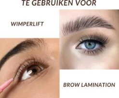 Flora Ruby Professionele 2 In 1 Lash Lift & Brow Lamination Kit - Wimper & Wenkbrauw Lifting Set - Permanente Wimperkruller - Brow Soap -Mode-Cosmetica Winkel 1200x981