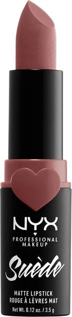 NYX Professional Makeup Suede Matte Lipstick - Brunch Me SDMLS05 - Lippenstift - 3,5 Gr -Mode-Cosmetica Winkel 273x1200 2