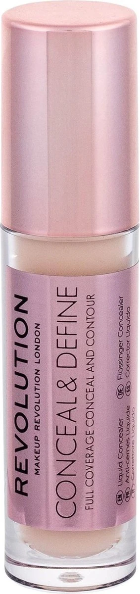 Makeup Revolution - (Conceal & Define Concealer) 3.4 Ml C3 9 Makeup Revolution - (Conceal & Define Concealer) 3.4 Ml C3 - Afbeelding 7
