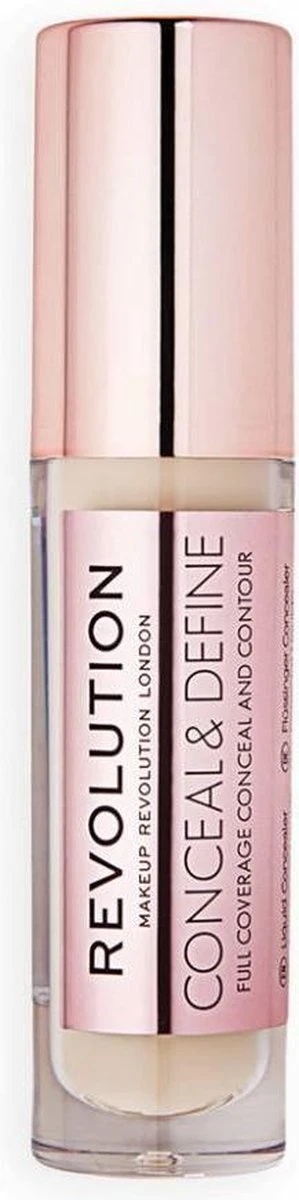 Makeup Revolution - (Conceal & Define Concealer) 3.4 Ml C3 3 Makeup Revolution - (Conceal & Define Concealer) 3.4 Ml C3