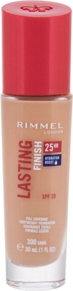 Rimmel London Lasting Finish Foundation - 300 Sand -Mode-Cosmetica Winkel 304x1200
