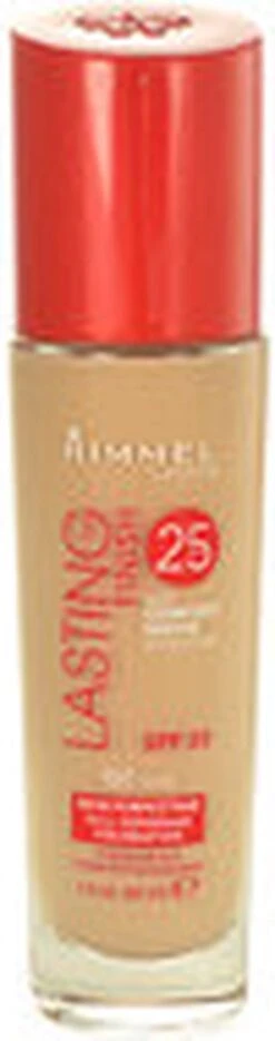 Rimmel London Lasting Finish Foundation - 300 Sand -Mode-Cosmetica Winkel 317x1200 3
