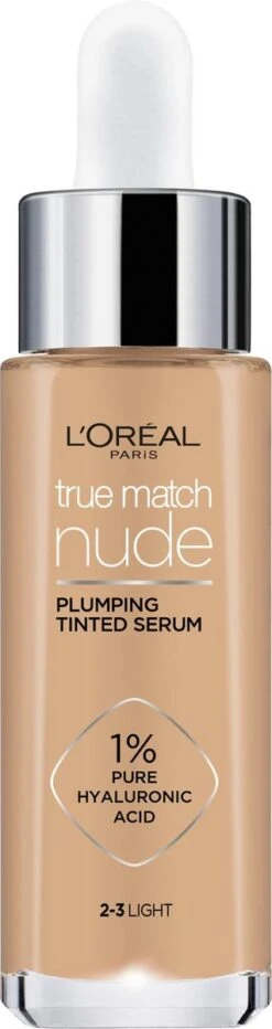 L’Oréal Paris True Match Tinted Serum Foundation - 2-3 Light - 30ml -Mode-Cosmetica Winkel 318x1200 1