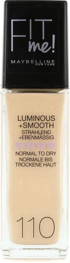 Maybelline - Fit Me Luminous & Smooth Foundation - Porcelain 110 -Mode-Cosmetica Winkel 322x1200 1