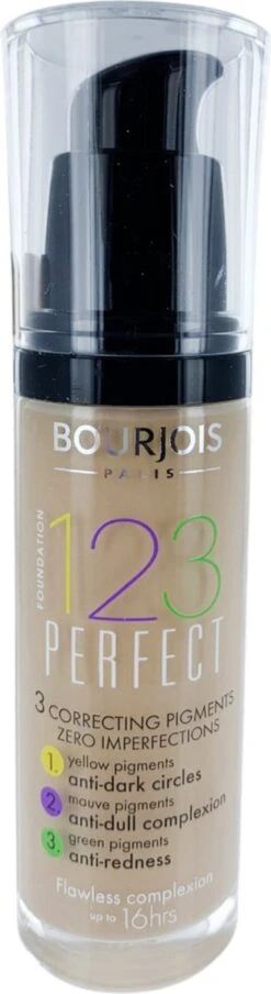 Bourjois 123 Perfect Foundation - 54 Beige Foncé -Mode-Cosmetica Winkel 328x1200 5