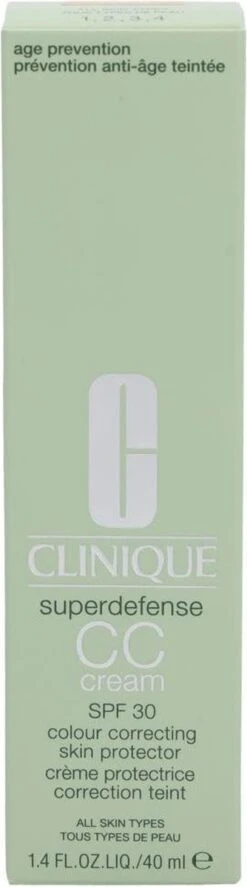 Clinique Superdefense CC Cream SPF30 - 04 Medium - CC Cream - 40 Ml -Mode-Cosmetica Winkel 334x1200 2