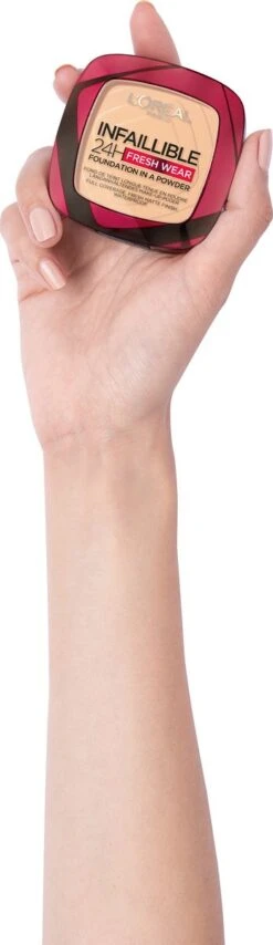 L’Oréal Paris Infaillible 24h Fresh Wear Powder Foundation - 20 Ivory -Mode-Cosmetica Winkel 347x1200 1