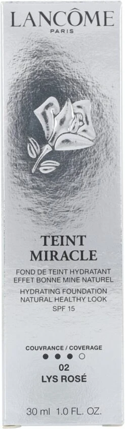 Lancôme Teint Miracle Foundation 30 Ml - 02 Lys Rosé - SPF 15 -Mode-Cosmetica Winkel 350x1200 1