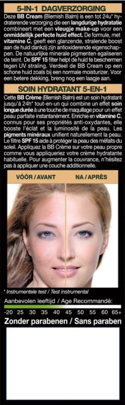 Garnier SkinActive - BB Cream Classic Light 5-in-1 Dagverzorging - 50ml - Getinte Dagcrème -Mode-Cosmetica Winkel 371x1200 2