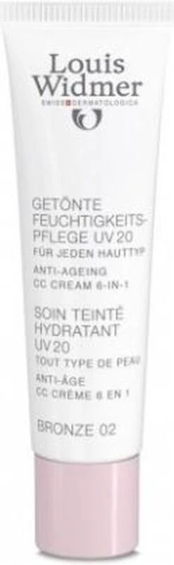 Louis Widmer CC-cream (getinte Dagverzorging UV20) Nr.2 Bronze Ongeparfumeerd -Mode-Cosmetica Winkel 371x1200