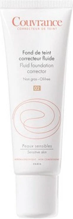 Avene Couvrance Fluid Foundation Corrector SPF20 30ml -Mode-Cosmetica Winkel 400x1200 1