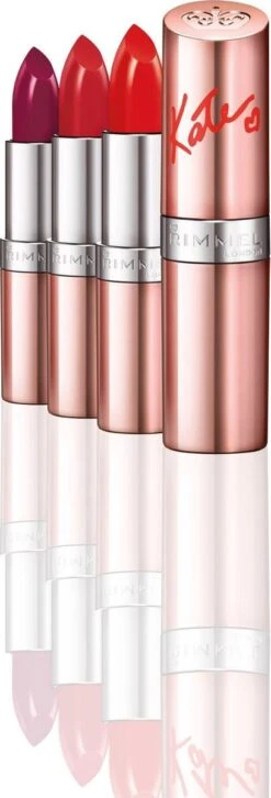 Rimmel London Lasting Finish BY KATE 15th Anniversary - 52 Idol Red - Lipstick -Mode-Cosmetica Winkel 408x1200 2