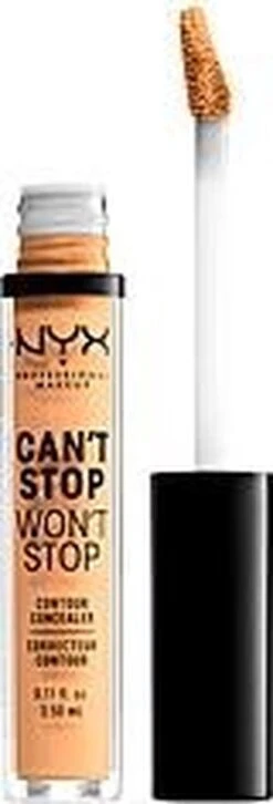 NYX Professional Makeup Can't Stop Won't Stop Concealer - True Beige 13 NYX Professional Makeup Can't Stop Won't Stop Concealer - True Beige -Mode-Cosmetica Winkel 408x1200