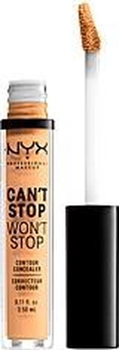 NYX Professional Makeup Can't Stop Won't Stop Concealer - True Beige 8 NYX Professional Makeup Can't Stop Won't Stop Concealer - True Beige - Afbeelding 6