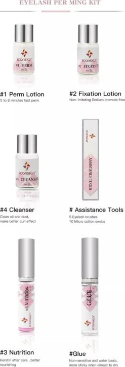 Merkloos Lash Lift Kit - Vernieuwde Wimperlifting Set - Wimperserums Met Wenkbrauw Gel - Lash Lift Set -Mode-Cosmetica Winkel 409x1200 2