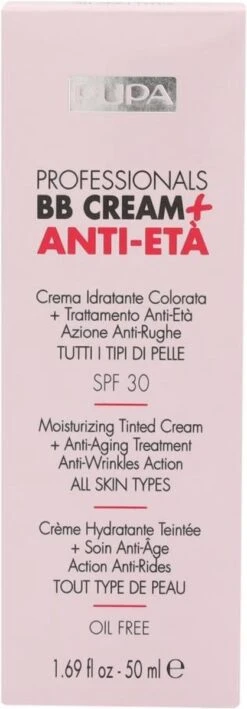 PUPA Milano Pupa Professionals BB Creme Anti-Eta SPF30 002 Sand 17 PUPA Milano Pupa Professionals BB Creme Anti-Eta SPF30 002 Sand -Mode-Cosmetica Winkel 418x1200 4