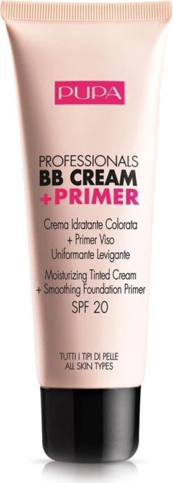 Pupa Milano Professionals BB Cream + Primer - Nude 001 -Mode-Cosmetica Winkel 430x1200