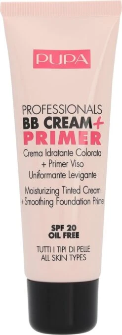 Pupa Milano Professionals BB Cream + Primer - Nude 001 -Mode-Cosmetica Winkel 438x1200 4