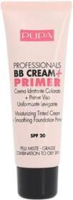 Pupa Milano BB Cream + Primer For Combination To Oily Skin - 001 Nude -Mode-Cosmetica Winkel 444x1200 3