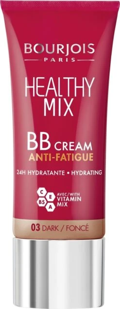 Bourjois Healthy Mix BB Cream Anti Fatigue - 03 Dark Beige -Mode-Cosmetica Winkel 465x1200 4