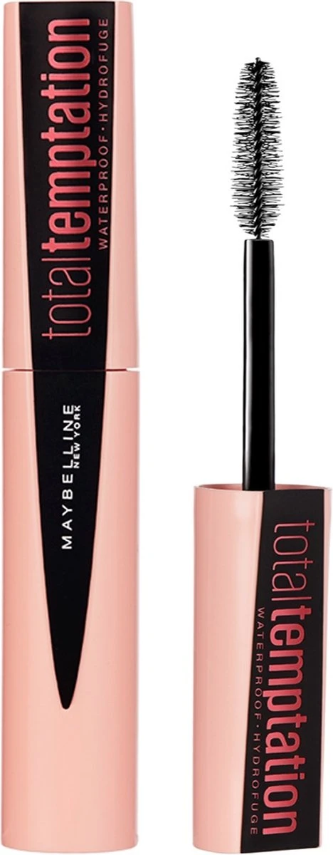 Maybelline Total Temptation Mascara - Zwart 3 Maybelline Total Temptation Mascara - Zwart
