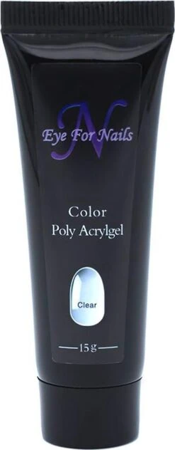 Eye For Nails – Polygel – Kleur Clear/Transparant – Nail Art - French Manicure