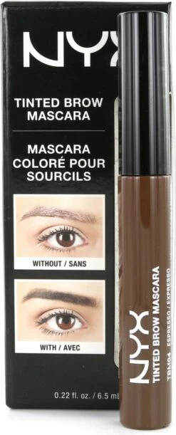 NYX Professional Makeup Tinted Brow Mascara - Espresso TBM04 - Wenkbrauwgel - 6,2 Gr -Mode-Cosmetica Winkel 485x1200 4