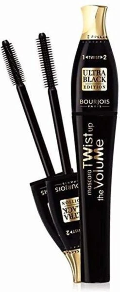 Bourjois Twist Up The Volume Mascara - 52 Ultra Black -Mode-Cosmetica Winkel 496x1200