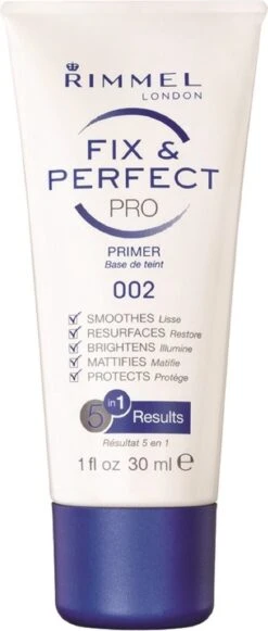 Rimmel London Fix & Perfect Make-Up Primer - 002 Transparent - 30 Ml -Mode-Cosmetica Winkel 510x1200 6