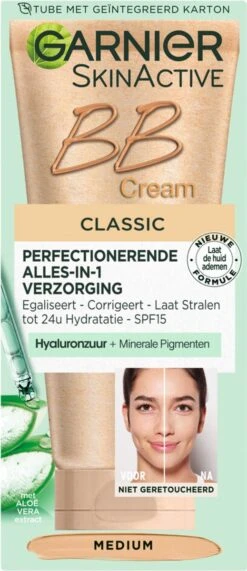 Garnier SkinActive BB Cream Classic Medium 5-in-1 Verzorging - 50 Ml -Mode-Cosmetica Winkel 519x1200 1