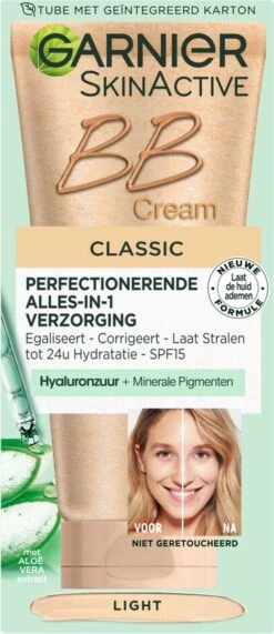 Garnier Face SkinActive - BB Cream Classic Light 5-in-1 Dagverzorging - 2x 50 Ml -Mode-Cosmetica Winkel 519x1200
