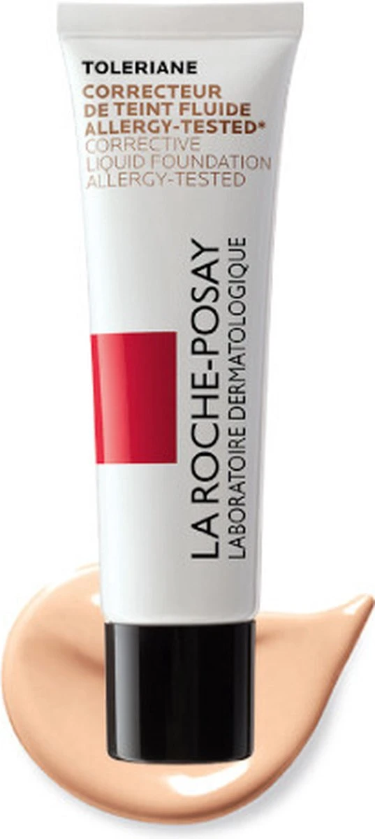 La Roche-Posay Toleriane Teint Fluide Foundation - 10 - Egaliseert 10 La Roche-Posay Toleriane Teint Fluide Foundation - 10 - Egaliseert - Afbeelding 8