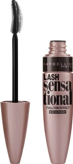 Maybelline New York - Lash Sensational Mascara - Very Black Waterproof - 9.5 Ml -Mode-Cosmetica Winkel 538x1200