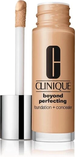 Clinique Beyond Perfecting Foundation + Concealer - 07 Cream Chamois -Mode-Cosmetica Winkel 573x1200