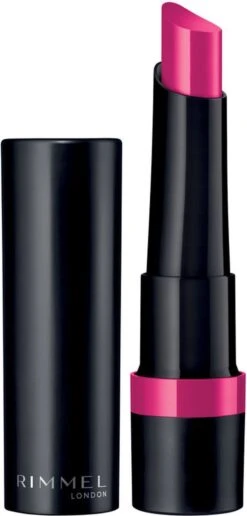 Rimmel London Lasting Finish Extreme Lippenstift - Buzz'n 130 -Mode-Cosmetica Winkel 574x1200 1