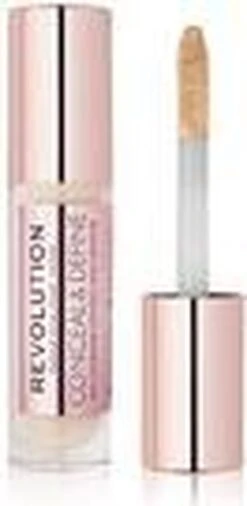 Makeup Revolution - (Conceal & Define Concealer) 3.4 Ml C3 18 Makeup Revolution - (Conceal & Define Concealer) 3.4 Ml C3 -Mode-Cosmetica Winkel 586x1200