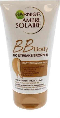 Garnier Ambre Solaire No Streaks BB Body Bronzer - 150 Ml -Mode-Cosmetica Winkel 615x1200