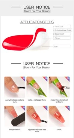 Polygel- Polygel Kit- Polygel Nagels- Polygel Kleuren- 30ML - Polygel Set- 3 Kleuren Polygel - Gel Solution - Nale File 2 - Nail Brush 1 - 12 PCS Tips 1 - Decoration - Nagellamp - Base Gel - Top Coat 1 -Mode-Cosmetica Winkel 646x1200 2