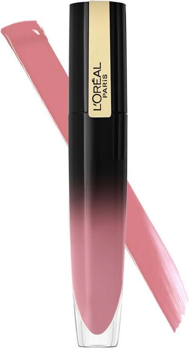 L’Oréal Paris Brilliant Signature Lippenstift - 305 Be Captivating - Roze - Ultra Glanzend 4 L’Oréal Paris Brilliant Signature Lippenstift - 305 Be Captivating - Roze - Ultra Glanzend - Afbeelding 2
