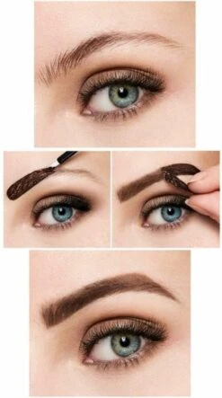 Maybelline Tattoo Brow Peel-Off Wenkbrauwgel - 3 Dark Brown - Bruin -Mode-Cosmetica Winkel 669x1200 3