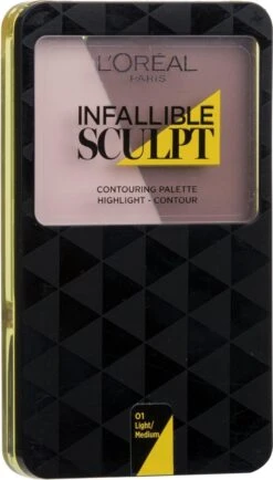 L'Oréal Paris Infallible Sculpt Contouring Palette - 100 Light -Mode-Cosmetica Winkel 683x1200