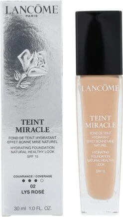 Lancôme Teint Miracle Foundation 30 Ml - 02 Lys Rosé - SPF 15 -Mode-Cosmetica Winkel 685x1200 1