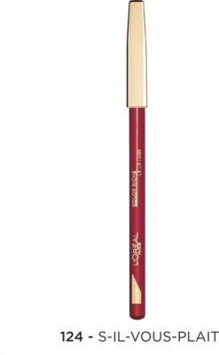 L’Oréal Paris Color Riche Lipliner - 124 S'il Vous Plait - Rood Lippenpotlood -Mode-Cosmetica Winkel 739x1200